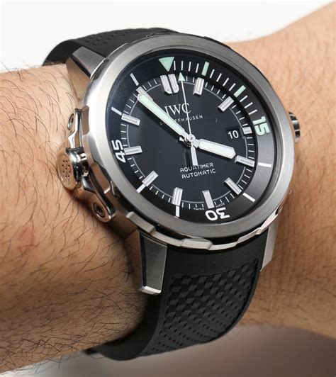 iwc aquatimer on wrist|iwc aquatimer automatic review.